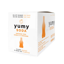 Load image into Gallery viewer, NEW Yumy SODA Orange Pop (12 Pack)
